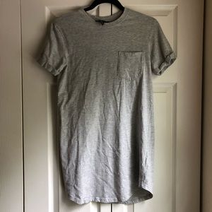 Grey T-Shirt Dress